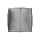 Nati - Square Pouf Ottoman And Floor Cushion - Smoke - Furniture Home Direct