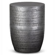 Johnsen - Handcrafted Large Metal Accent Table - Furniture Home Direct