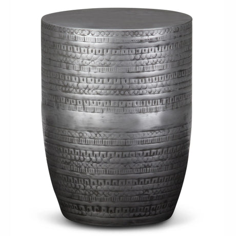 Johnsen - Handcrafted Large Metal Accent Table - Furniture Home Direct