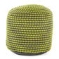River - Handcrafted Cylindrical Pouf Water Resistant Fabric - Furniture Home Direct