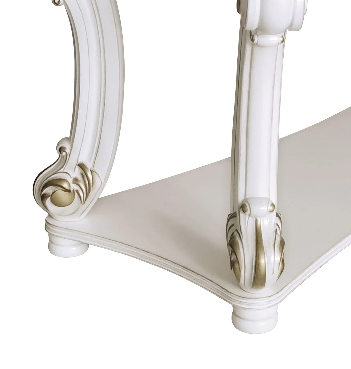 Vendome - Antique Console Table - White - Furniture Home Direct