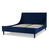 Aspen - Vertical Tufted Modern Headboard Platform Bed Set - Furniture Home Direct