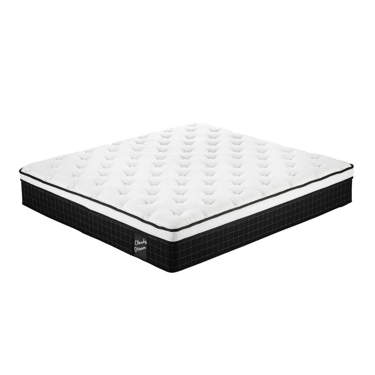 12" Hybrid Mattress With Individual Pocket Spring, Comortable Memory Foam - Furniture Home Direct