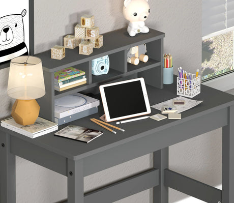 Logan - Writing Desk - Gray - Furniture Home Direct