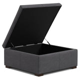 Gabbie - Coffee Table Upholstered Storage Ottoman - Furniture Home Direct