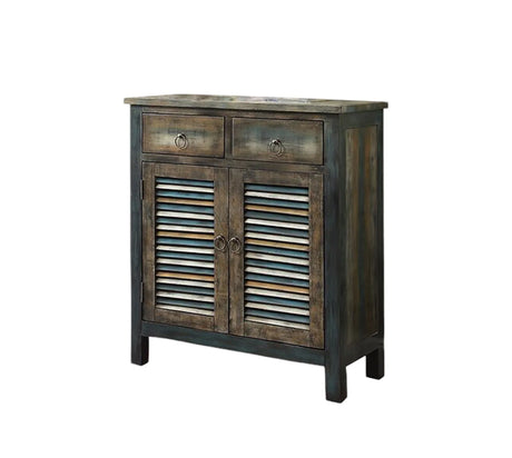 Glancio - Anqtique Console Cabinet - Oak - Furniture Home Direct
