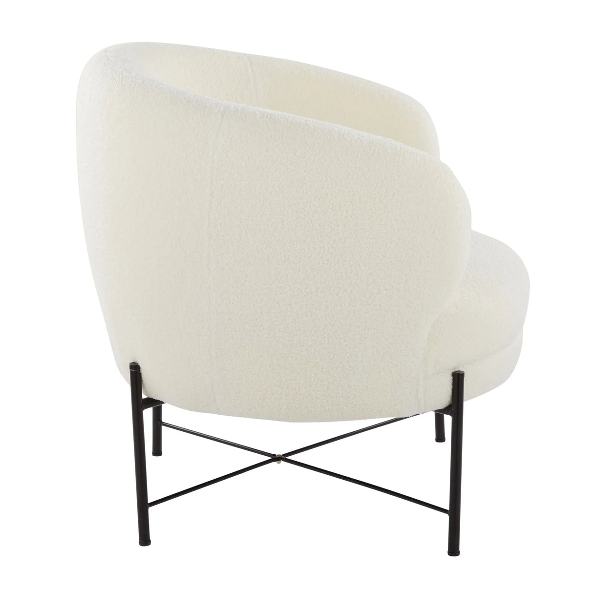 Chloe - Contemporary Chair - Black / White - Furniture Home Direct