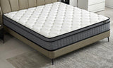 12" Hybrid Pillow Top Mattress A Box With Gel Infused Memory Foam, Breathable And Hypoallergenic, Medium Firm For Lumbar Support - Furniture Home Direct