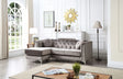 Pompano - Micro Suede Sofa Chaise - Furniture Home Direct