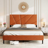 Vintage Under Bed Storage And Square Platform Design - Furniture Home Direct