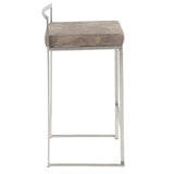 Fuji - Contemporary Elegant Stackable Counter Stool Set - Furniture Home Direct