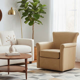 Westly Swivel Accent Chair 360-Degree Faux Leather