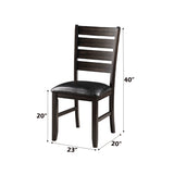 Urbana - Synthetic Leather Side Chair (Set of 2) - Furniture Home Direct
