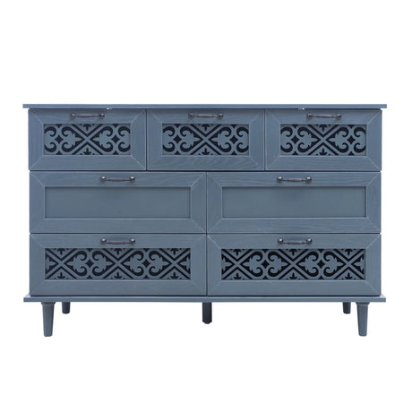 7 Drawer Classic Cabinet - Furniture Home Direct