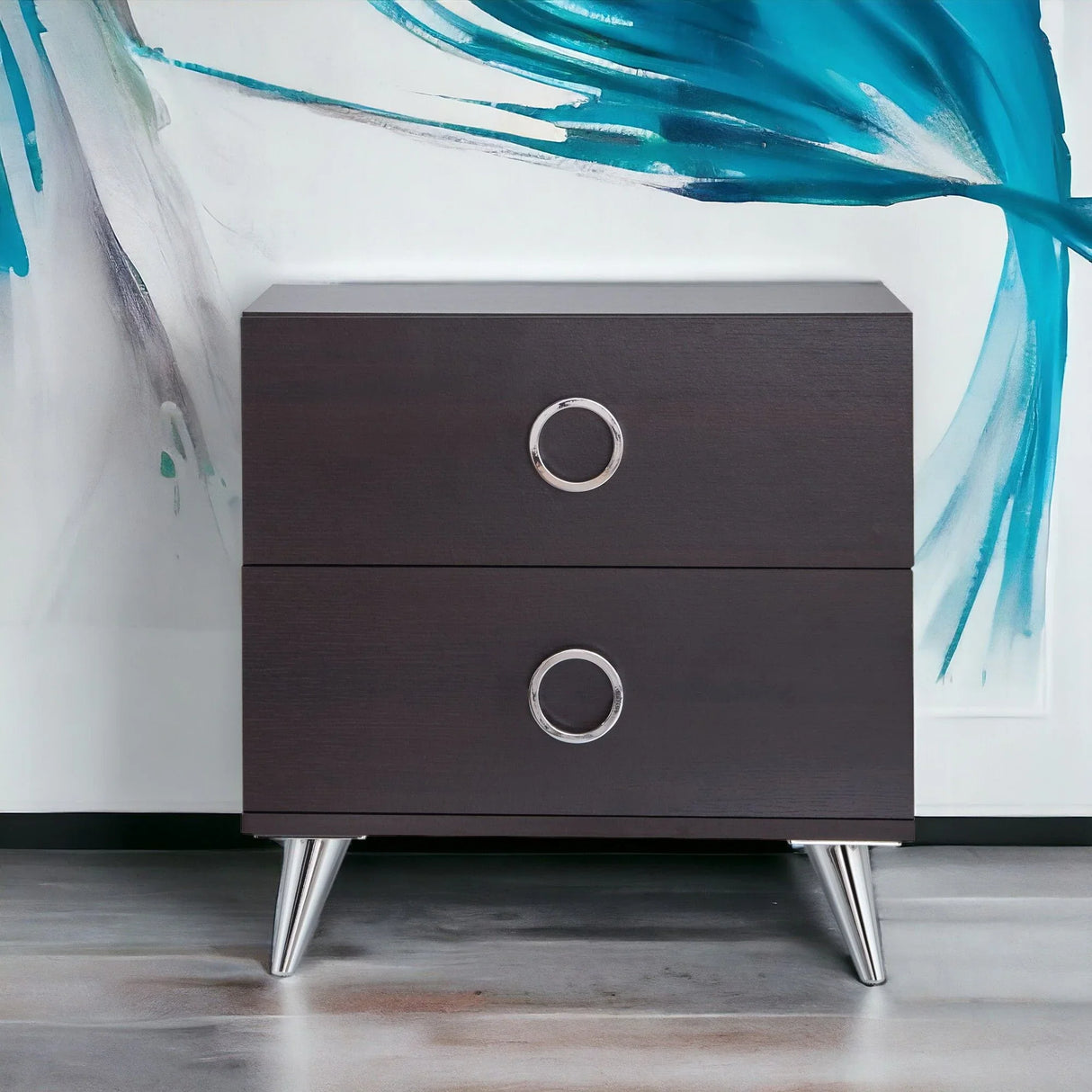 Elms - Accent Table - Espresso - Furniture Home Direct