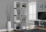 Bookshelf, Bookcase, Etagere, 5 Tier, For Office, Contemporary & Modern - White - Furniture Home Direct