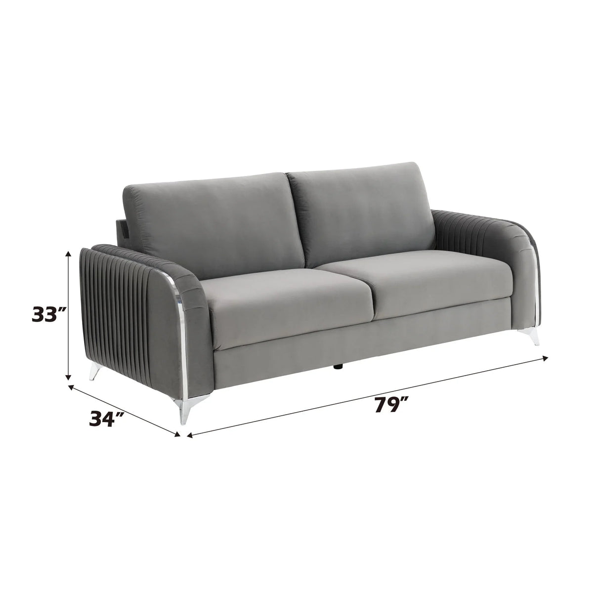 Wenona - Velvet Sofa - Furniture Home Direct