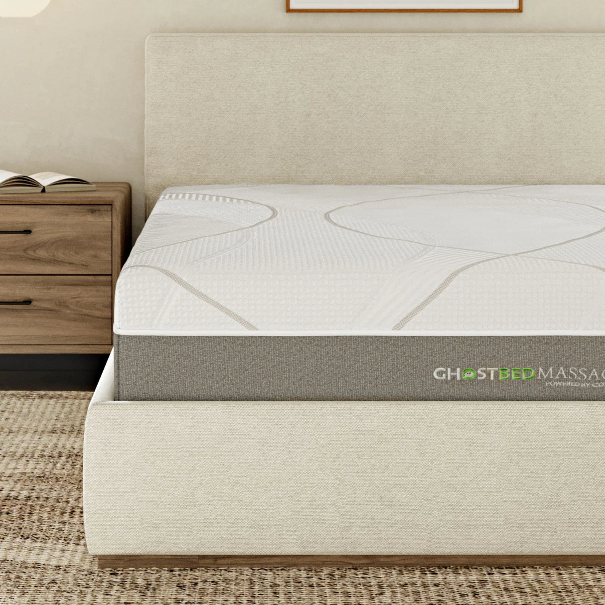 12" Profile Massage Mattress Hybrid - Furniture Home Direct