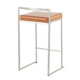 Fuji - Contemporary Elegant Stackable Counter Stool Set - Furniture Home Direct