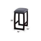 Razo - Weathered Counter Height Stool - Gray - Furniture Home Direct