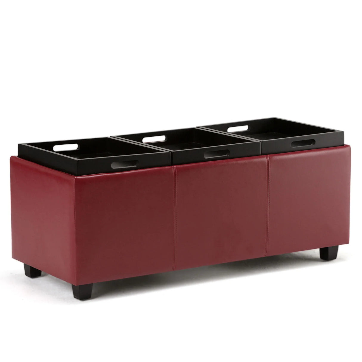 Avalon - Upholstered Storage Ottoman - Furniture Home Direct