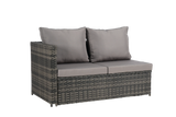 Outdoor Sectional Set - Gray - Furniture Home Direct