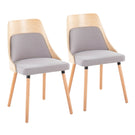 Anabelle - Mid Century Modern Chair (Set of 2) - Furniture Home Direct