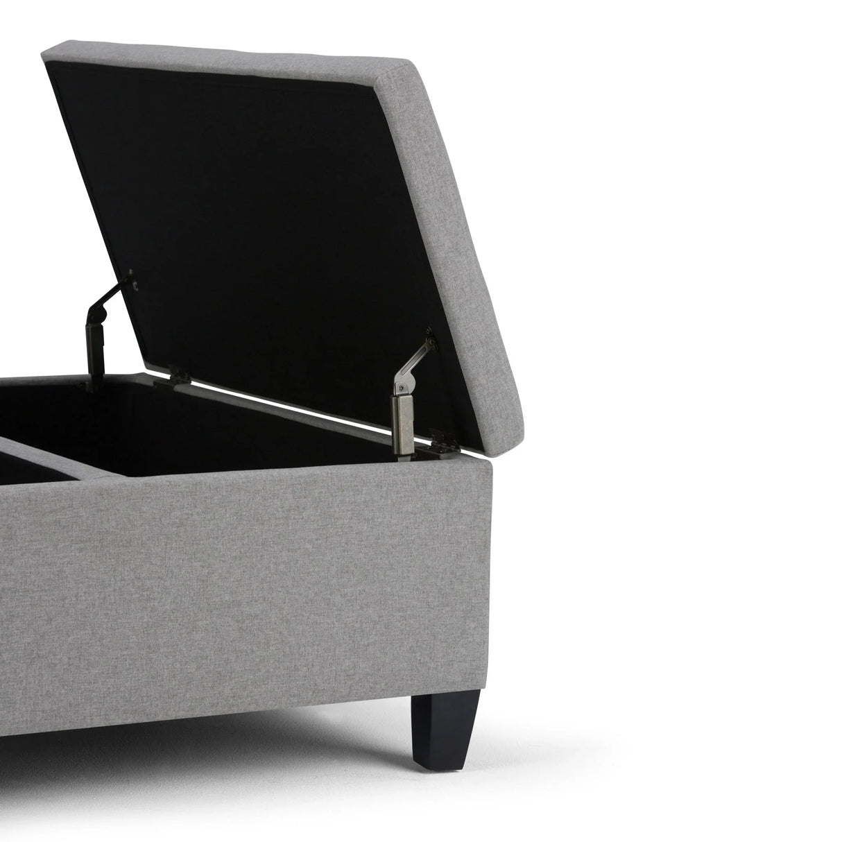 Ellis - Coffee Table Storage Ottoman Contemporary Design - Furniture Home Direct