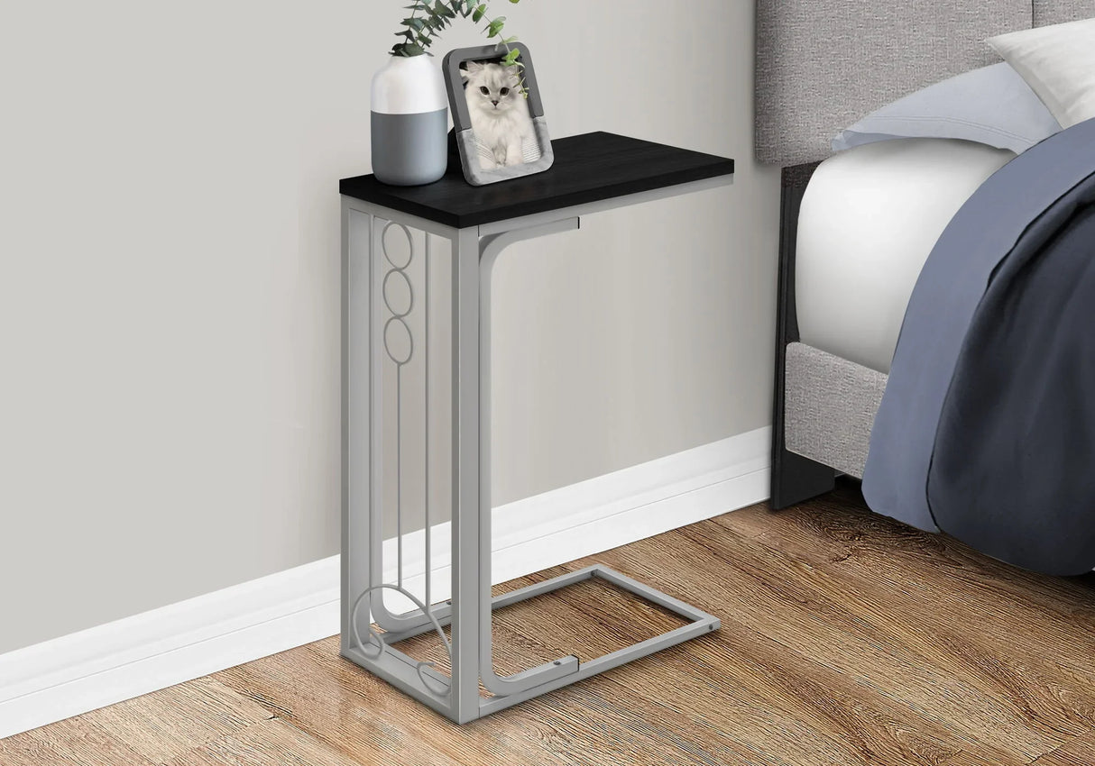 Elegant Accent Table, C - Shaped, Transitional - Furniture Home Direct