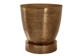 Drum Accent Side Table, Contemporary & Modern Design - Furniture Home Direct