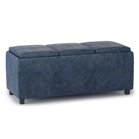 Avalon - Upholstered Storage Ottoman - Furniture Home Direct