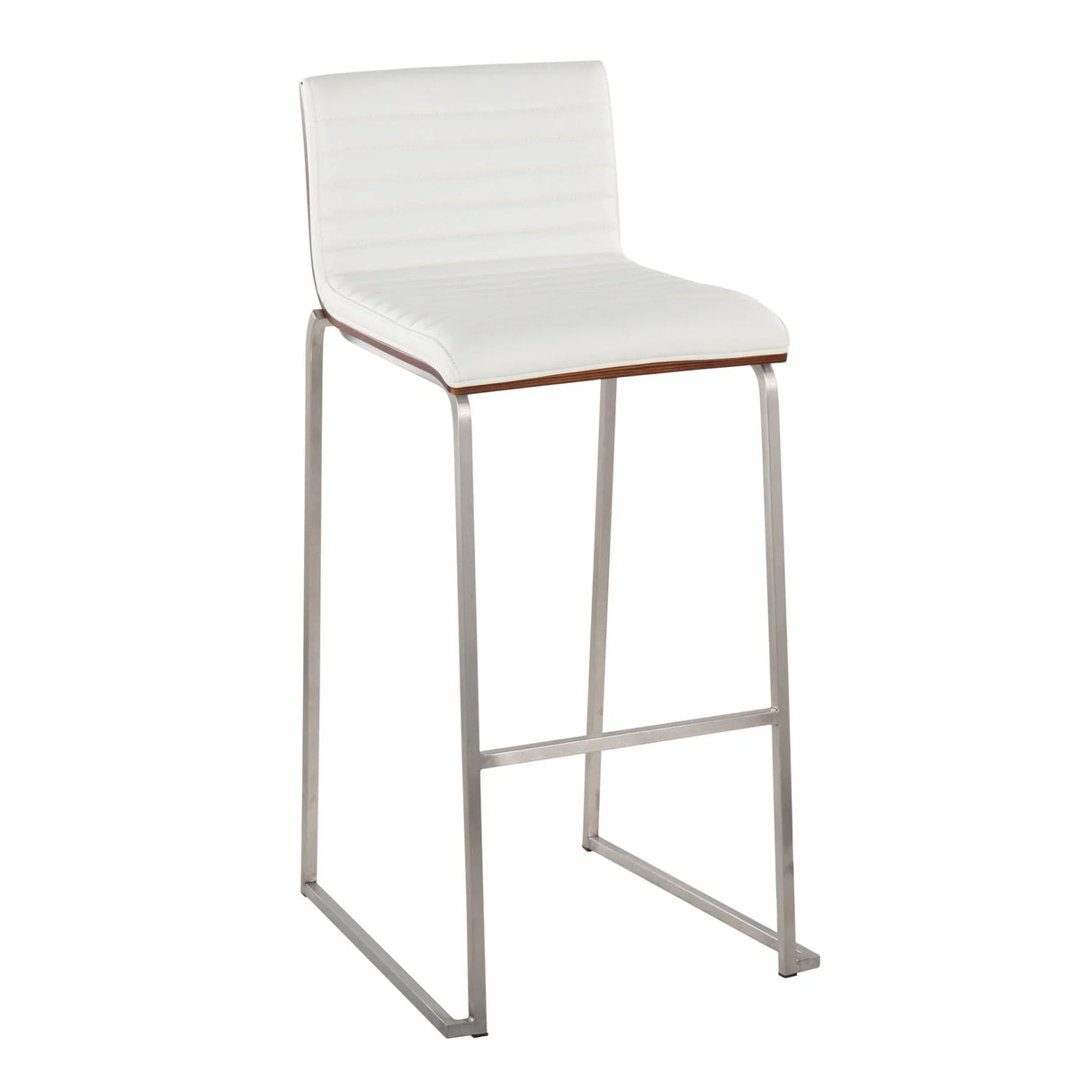 Mason Mara - Contemporary Fixed Height Barstool (Set of 2) - Furniture Home Direct