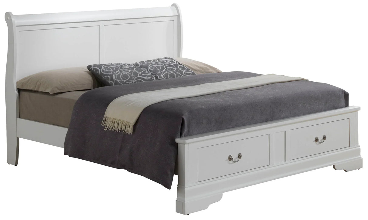 Louis Phillipe - Storage Bed - Furniture Home Direct
