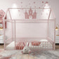 Metal Bed House Bed Frame With Fence - Furniture Home Direct