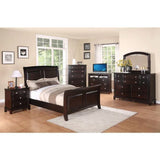 Elegant Transitional Bed - Furniture Home Direct