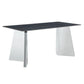 Modern Marble Patterned Dining Table With Stainless Steel Butterfly Legs - Furniture Home Direct