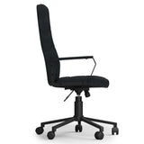 Foley - Swivel Office Chair - Distressed Blue - Furniture Home Direct