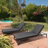 Chaise Lounge - Dark Gray - Furniture Home Direct