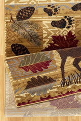 Nature's Nest - GC_CBL3002 Lodge Area Rug - Furniture Home Direct