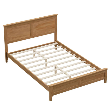 Modern Solid Wood Platform Bed - Furniture Home Direct