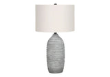 Lighting, Table Lamp, Resin, Modern - Gray / Cream - Furniture Home Direct