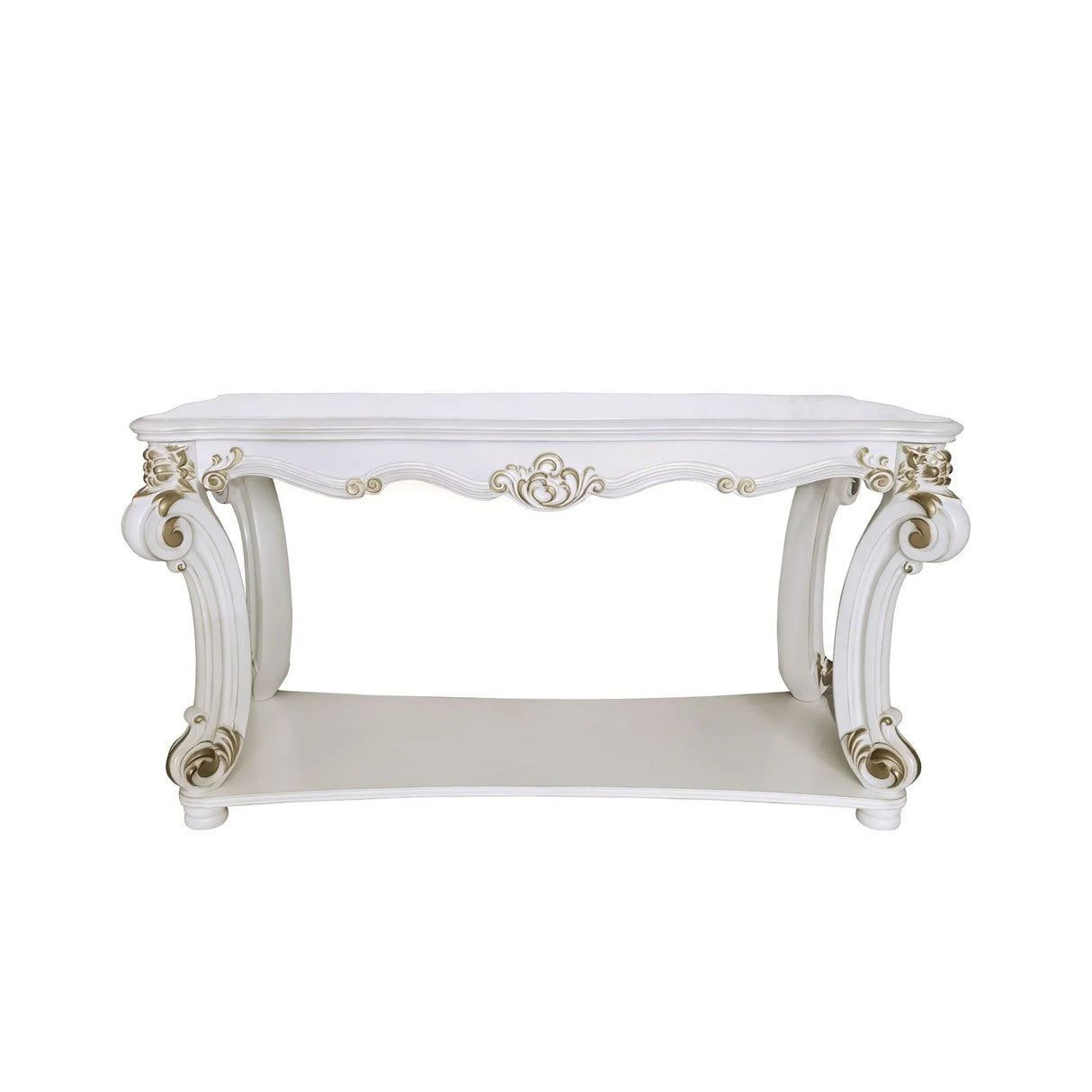 Vendome - Antique Console Table - White - Furniture Home Direct