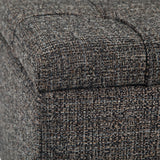 Harrison - Upholstered Coffee Table Storage Ottoman - Furniture Home Direct