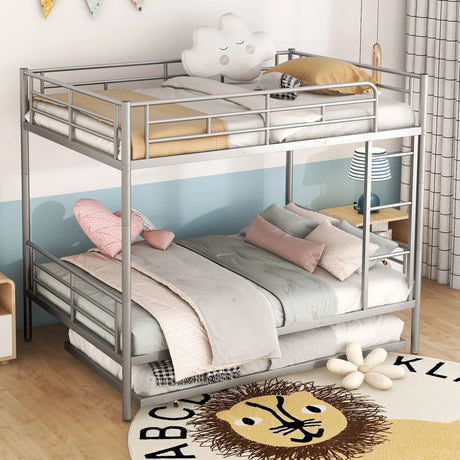 Steel Construction Bunk Bed - Furniture Home Direct