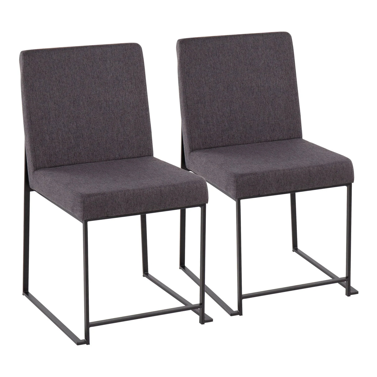 Fuji - Contemporary Modern Elegance With High Back Dining Chair (Set of 2) - Furniture Home Direct