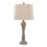 Winston - Farmhouse Poly Table Lamp (Set of 2) - Furniture Home Direct