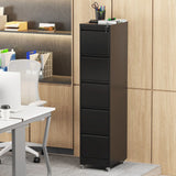 Drawer Metal Locking Vertical File Cabinet With Wheels Heavy Duty Lockable Storage - Furniture Home Direct