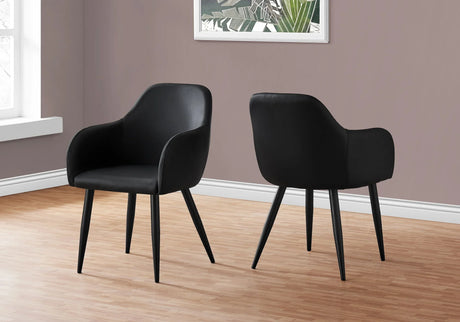 Dining Chair Side, Upholstered For Dining Room, Contemporary & Modern (Set of 2) - Furniture Home Direct