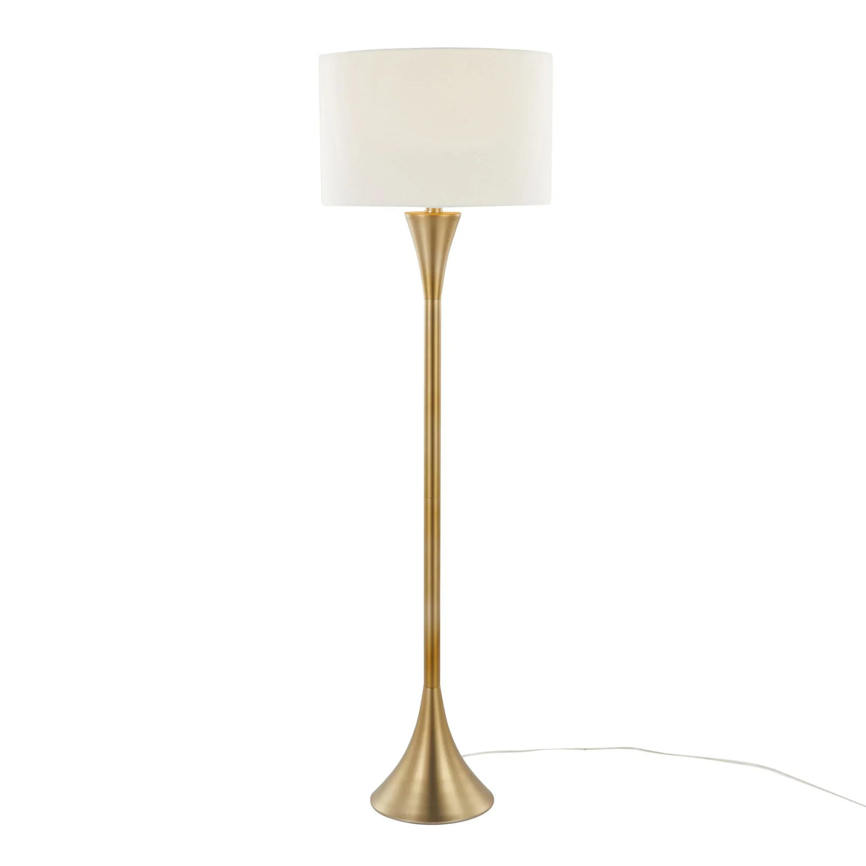 Lenuxe - Contemporary Floor Lamp - Furniture Home Direct