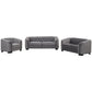 Upholstered 3 Piece Sofa Set With Legs - Furniture Home Direct